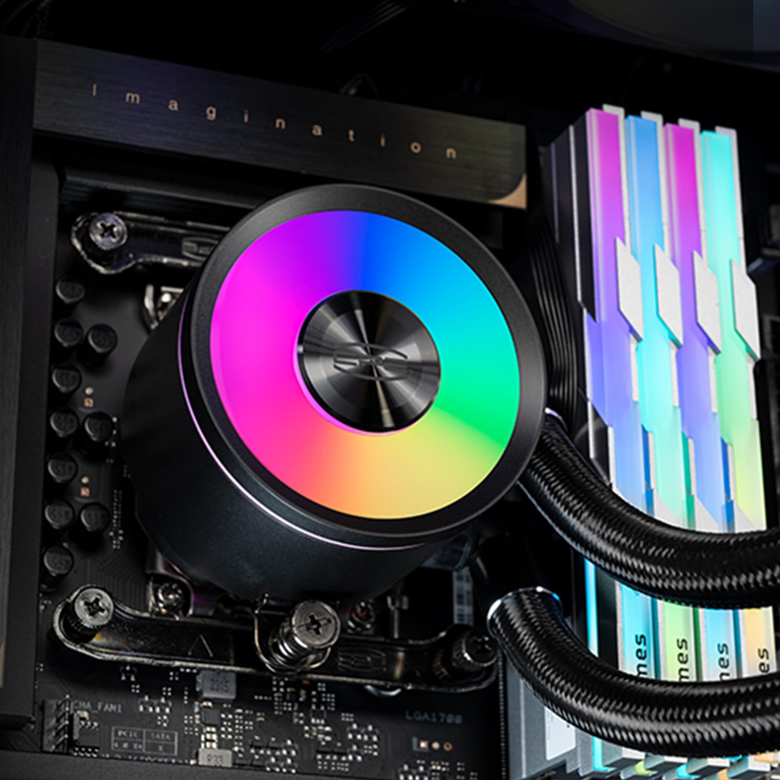 PCCOOLER CPS DA360 Pro ARGB (Black) : Buy Online at Best Price in
